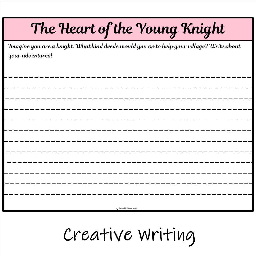 The Heart of the Young Knight | Main Idea and Supporting Details Reading Passage and Questions