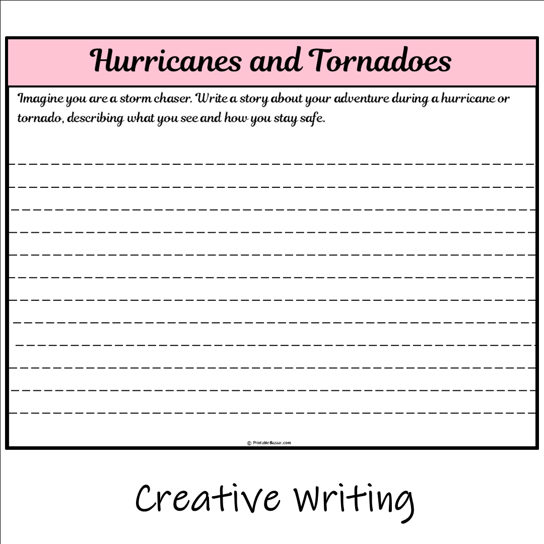 Hurricanes and Tornadoes | Main Idea and Supporting Details Reading Passage and Questions