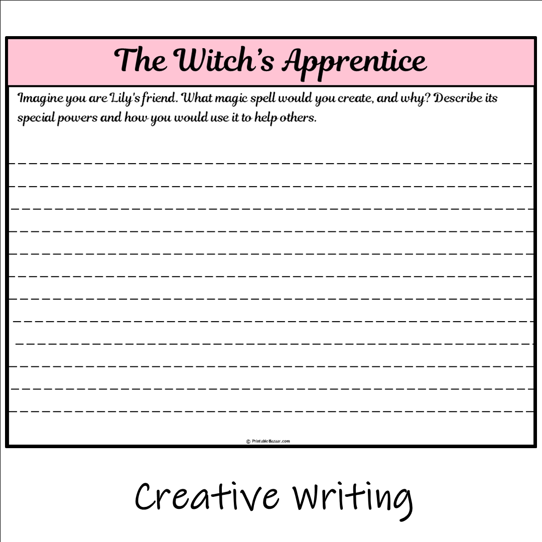 The Witch’s Apprentice | Main Idea and Supporting Details Reading Passage and Questions