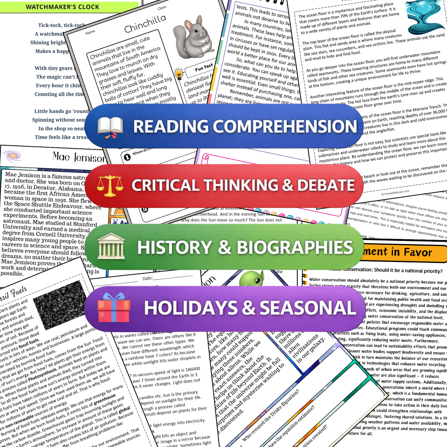 The Ultimate ELA & Reading Vault (20,000+ Pages)