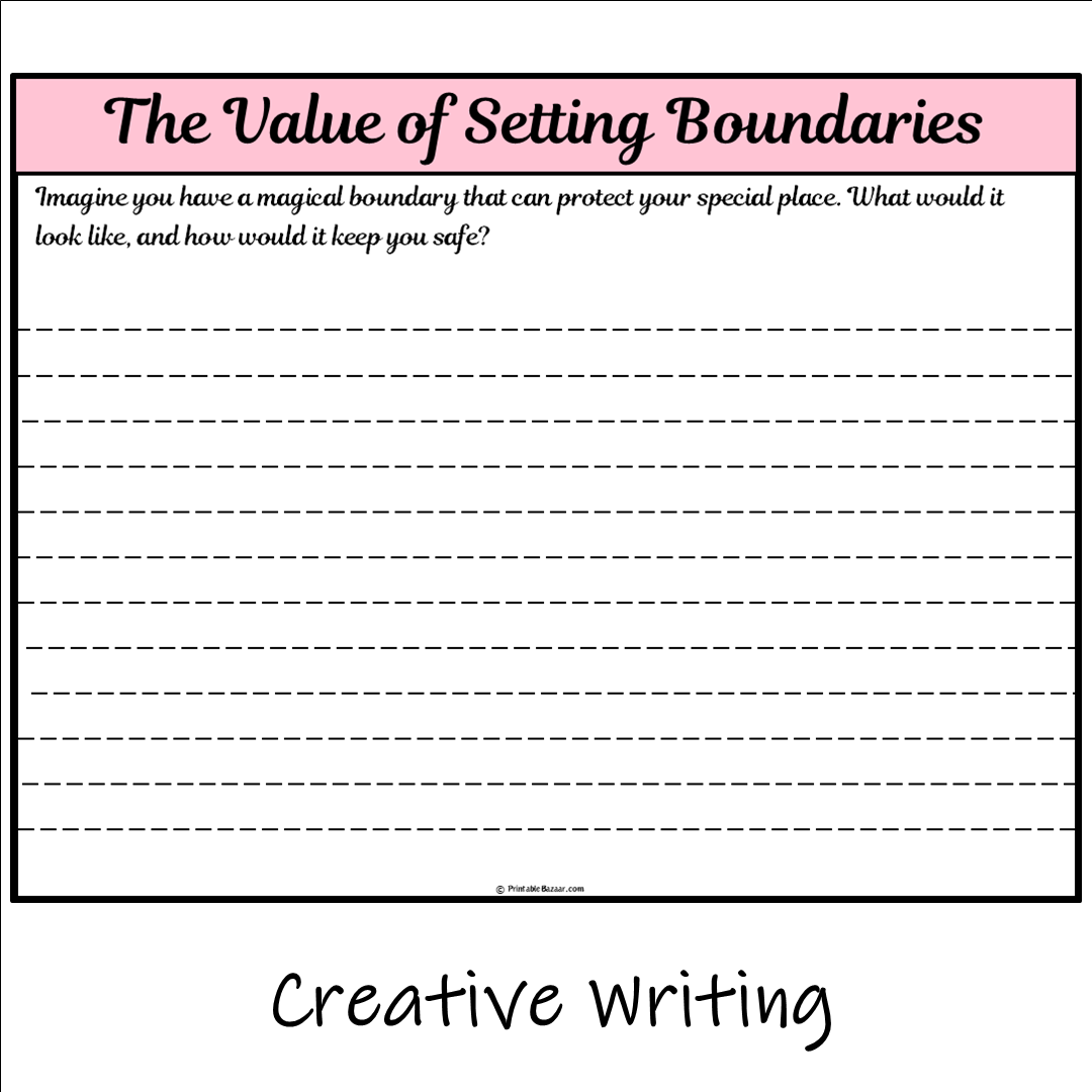 The Value of Setting Boundaries | Main Idea and Supporting Details Reading Passage and Questions