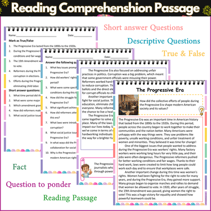 The Progressive Era | Reading Comprehension Passage and Questions