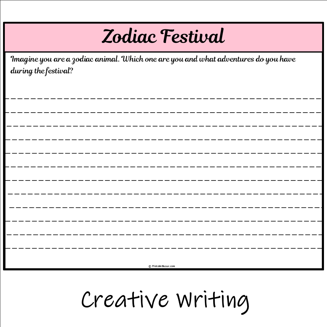 Zodiac Festival | Main Idea and Supporting Details Reading Passage and Questions