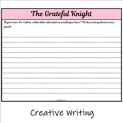 The Grateful Knight | Main Idea and Supporting Details Reading Passage and Questions