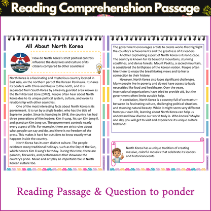 All About North Korea | Reading Comprehension Passage and Questions