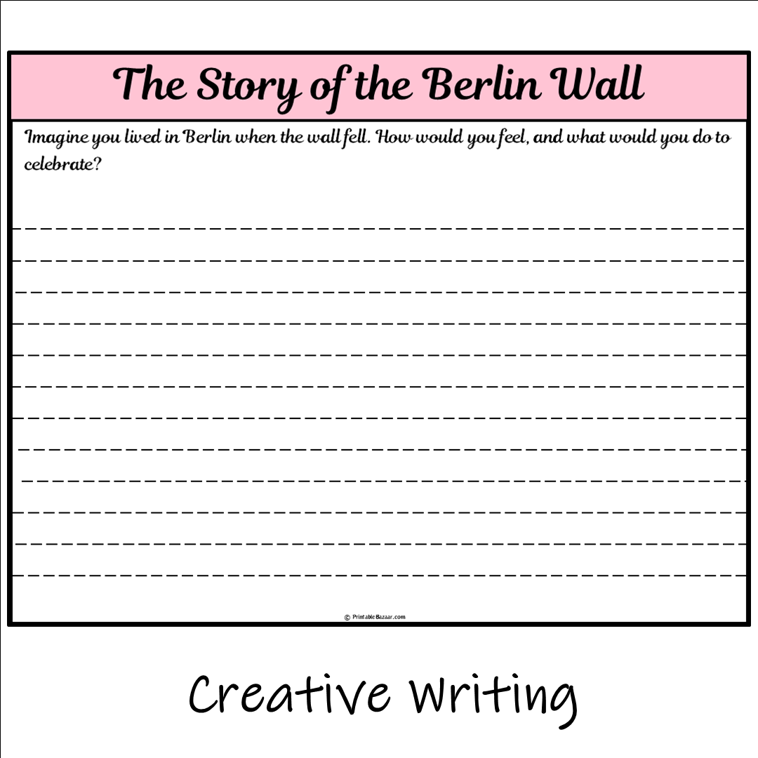 The Story of the Berlin Wall | Main Idea and Supporting Details Reading Passage and Questions