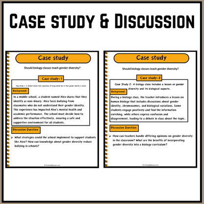 Should biology classes teach gender diversity? | Debate Case Study Worksheet