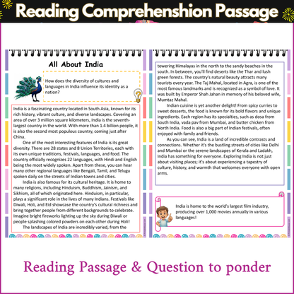 All About India | Reading Comprehension Passage and Questions