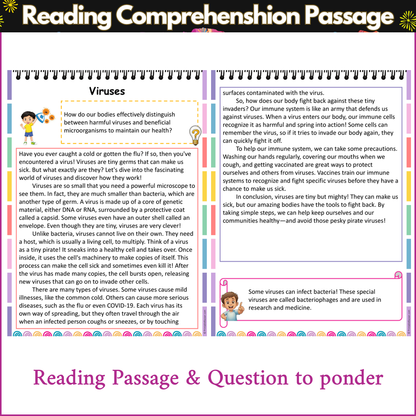 Viruses | Reading Comprehension Passage and Questions