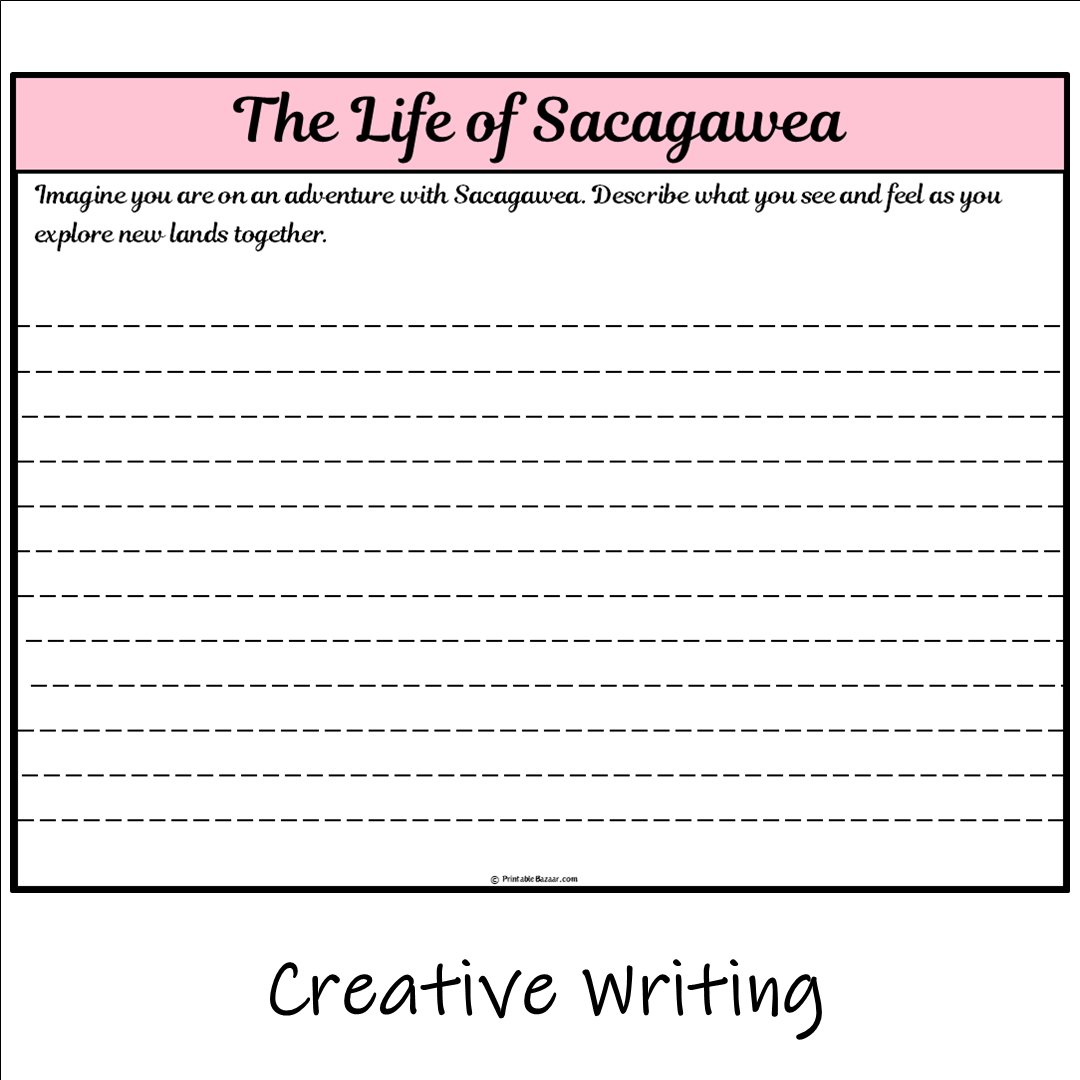 The Life of Sacagawea | Main Idea and Supporting Details Reading Passage and Questions