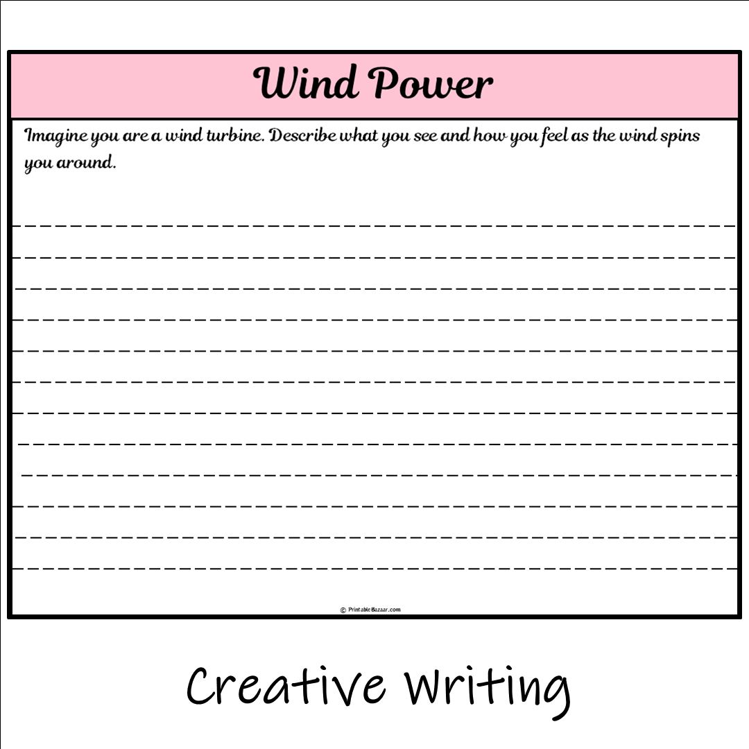 Wind Power | Main Idea and Supporting Details Reading Passage and Questions