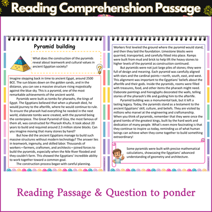 Pyramid building | Reading Comprehension Passage and Questions