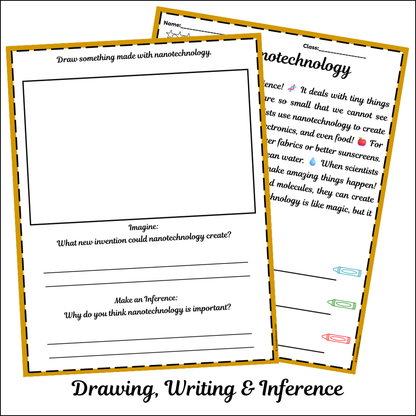 Nanotechnology | Short Reading Comprehension Creative Worksheet