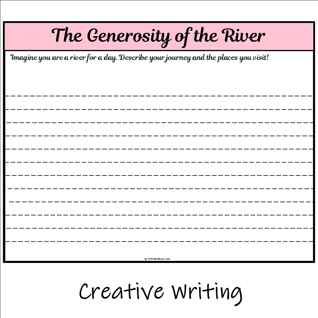 The Generosity of the River | Main Idea and Supporting Details Reading Passage and Questions