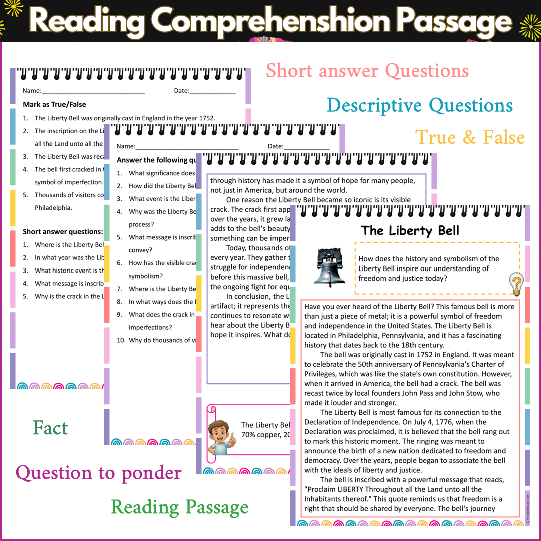 The Liberty Bell | Reading Comprehension Passage and Questions