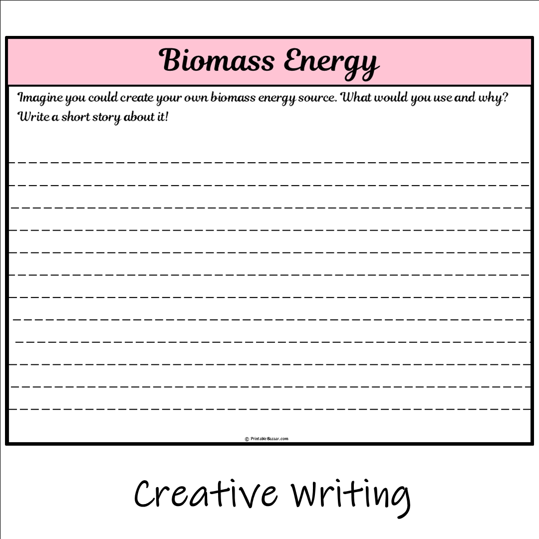 Biomass Energy | Main Idea and Supporting Details Reading Passage and Questions