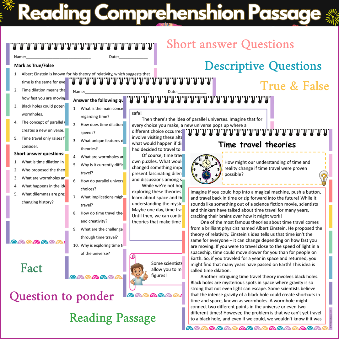 Time travel theories | Reading Comprehension Passage and Questions