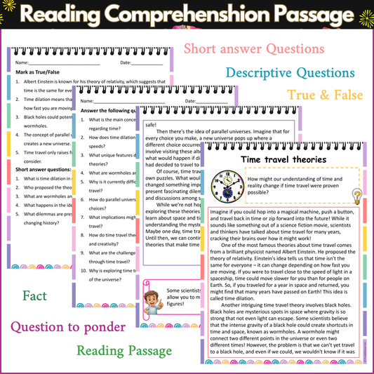 Time travel theories | Reading Comprehension Passage and Questions