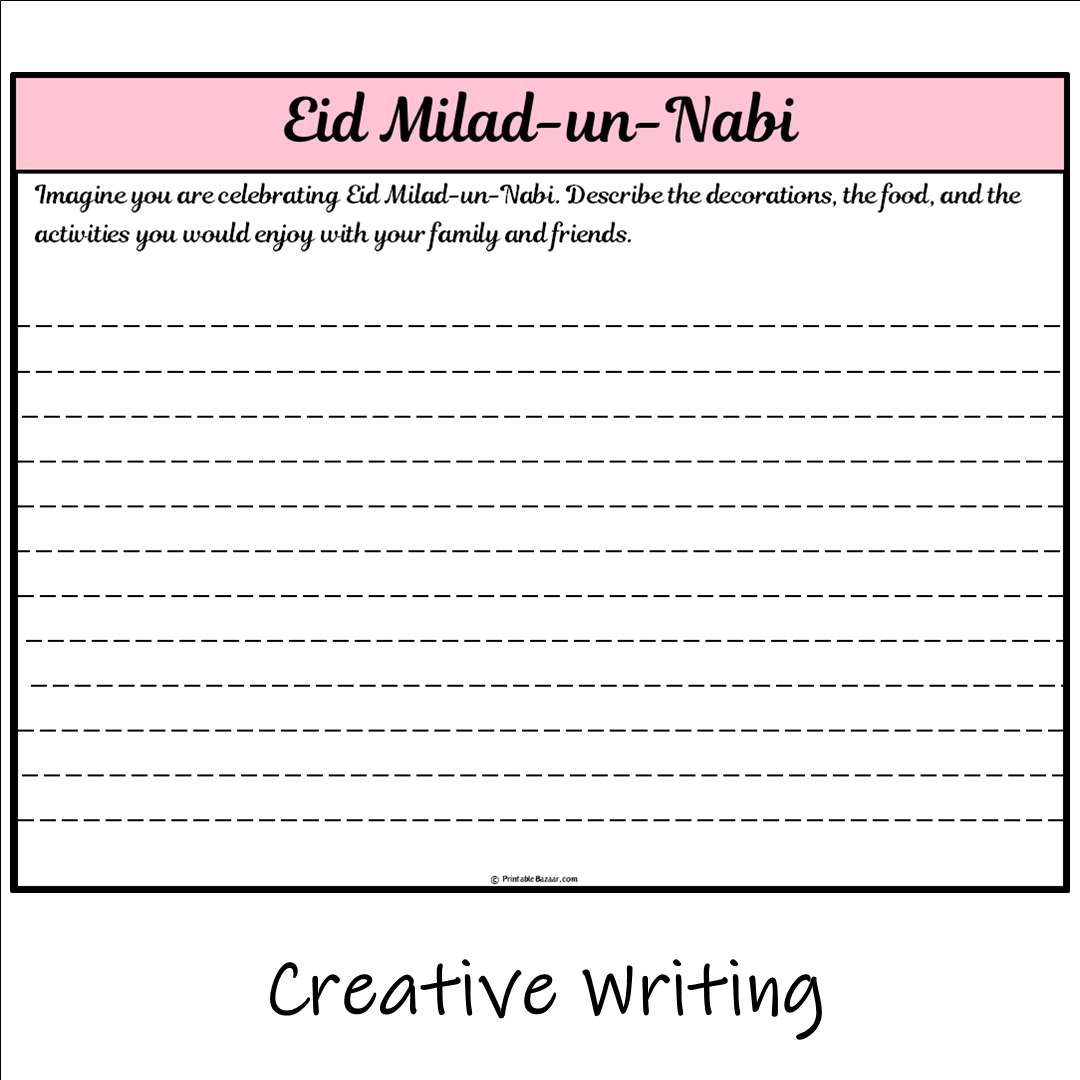 Eid Milad-un-Nabi | Main Idea and Supporting Details Reading Passage and Questions