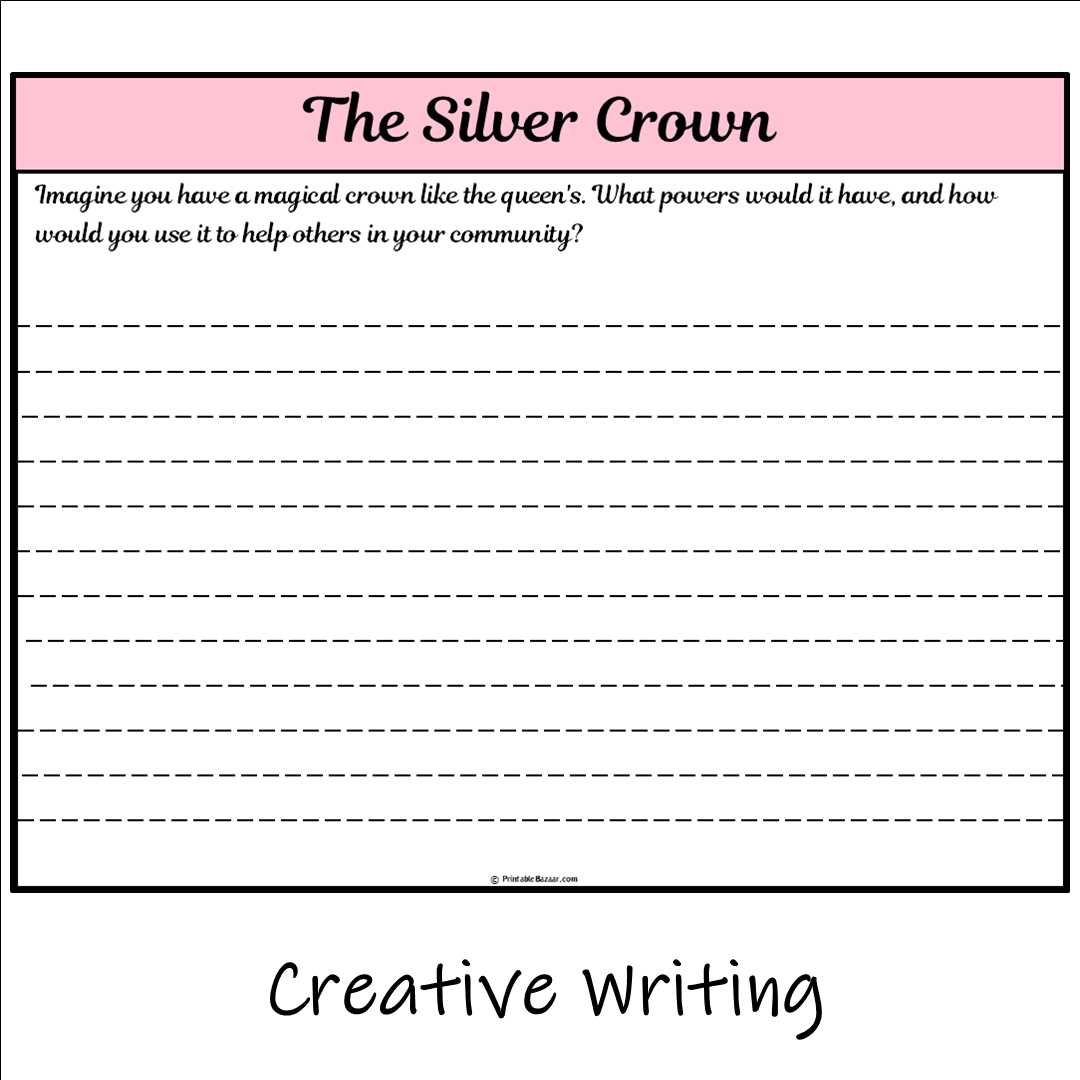 The Silver Crown | Main Idea and Supporting Details Reading Passage and Questions