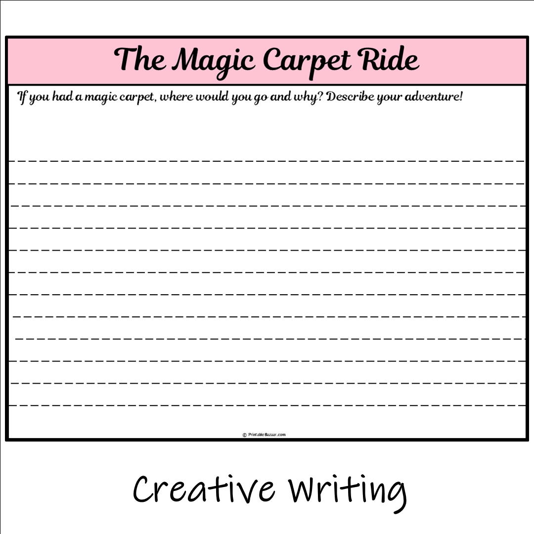 The Magic Carpet Ride | Main Idea and Supporting Details Reading Passage and Questions