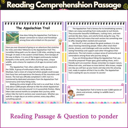 The Appalachian Trail | Reading Comprehension Passage and Questions