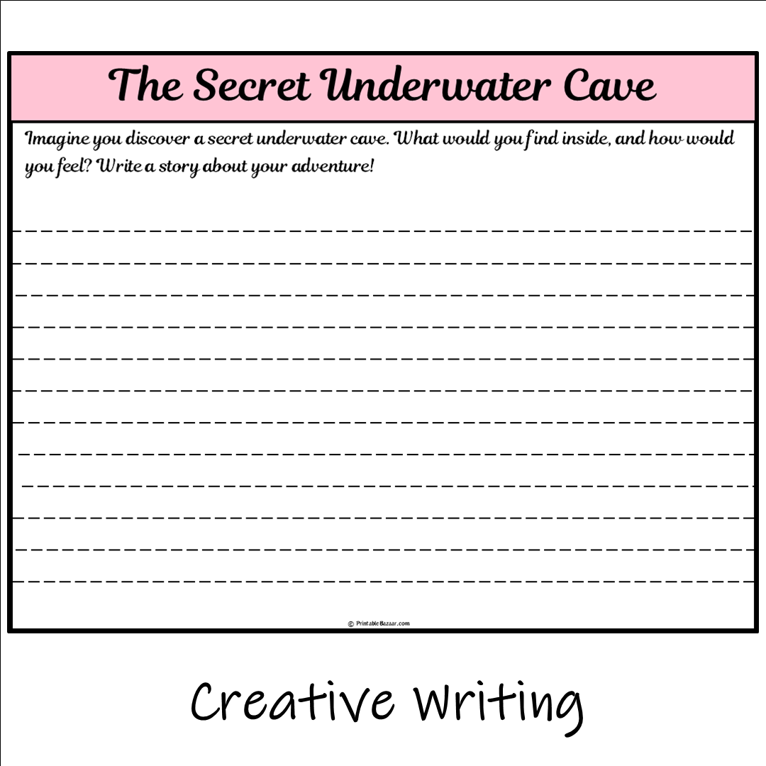 The Secret Underwater Cave | Main Idea and Supporting Details Reading Passage and Questions