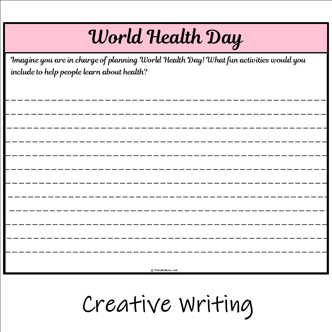 World Health Day | Main Idea and Supporting Details Reading Passage and Questions