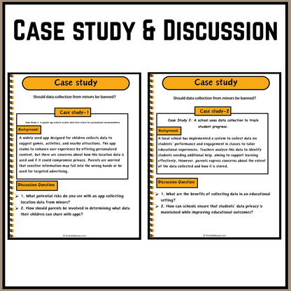 Should data collection from minors be banned? | Debate Case Study Worksheet