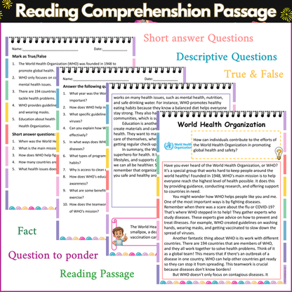 World Health Organization | Reading Comprehension Passage and Questions