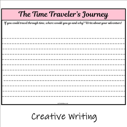 The Time Traveler’s Journey | Main Idea and Supporting Details Reading Passage and Questions