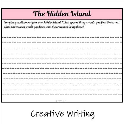 The Hidden Island | Main Idea and Supporting Details Reading Passage and Questions