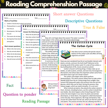 The Carbon Cycle | Reading Comprehension Passage and Questions