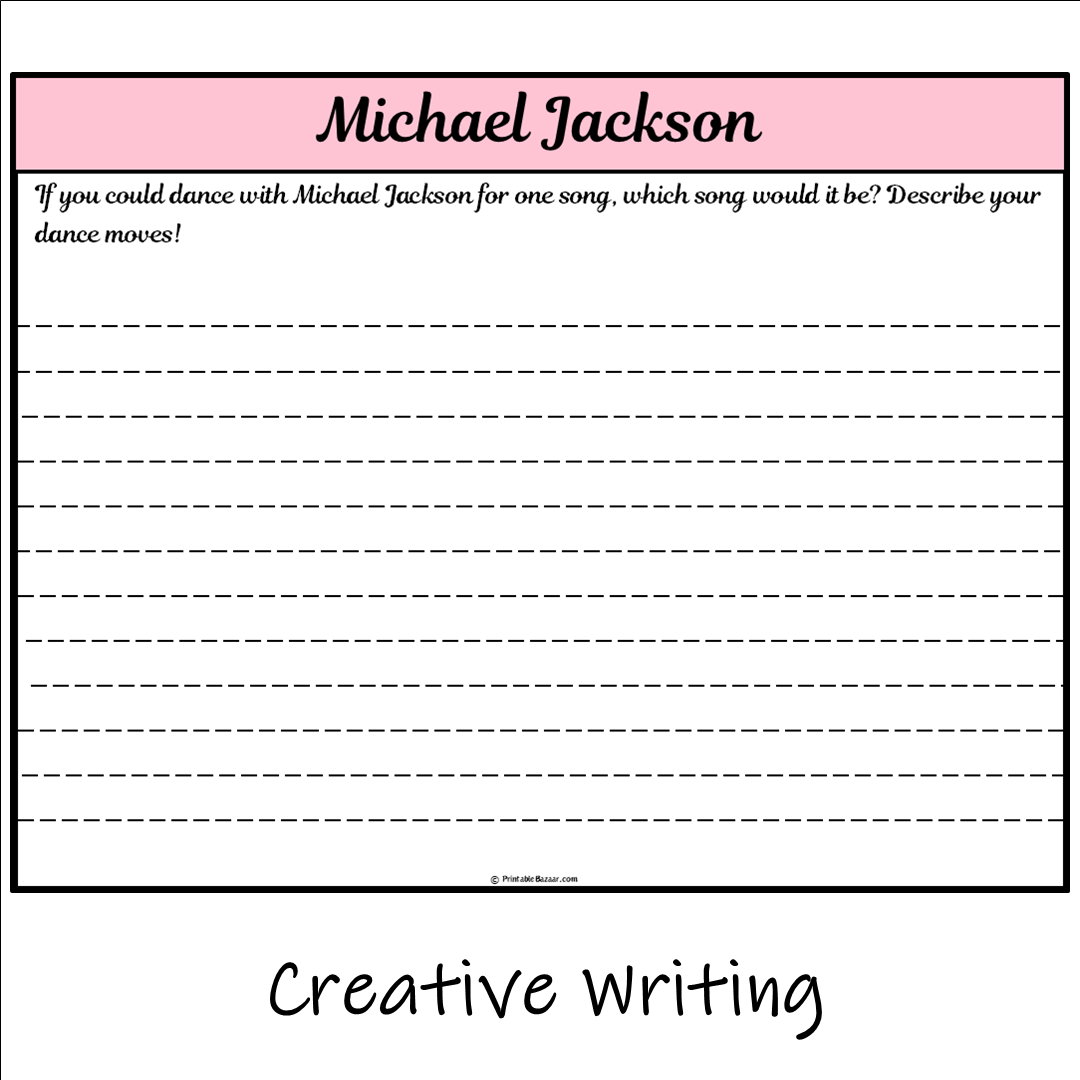 Michael Jackson | Main Idea and Supporting Details Reading Passage and Questions