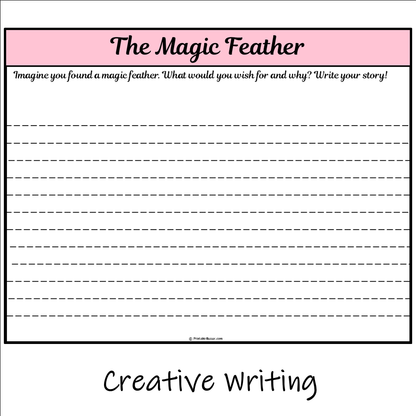 The Magic Feather | Main Idea and Supporting Details Reading Passage and Questions