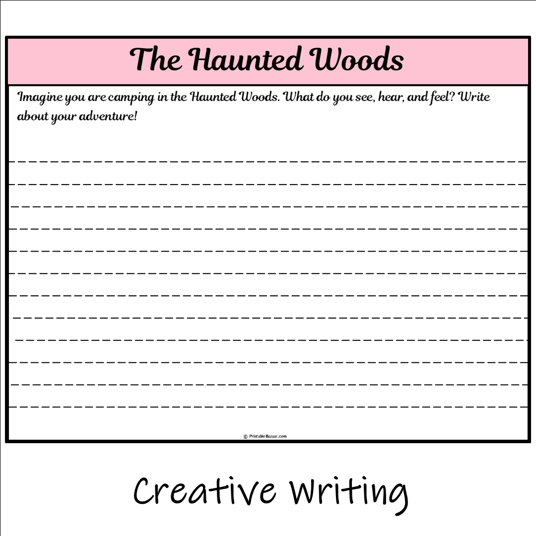 The Haunted Woods | Main Idea and Supporting Details Reading Passage and Questions