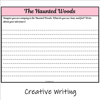 The Haunted Woods | Main Idea and Supporting Details Reading Passage and Questions