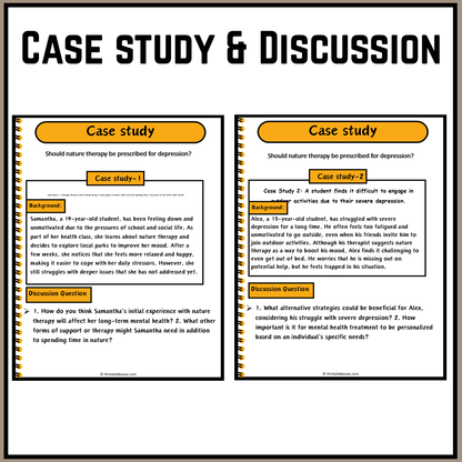 Should nature therapy be prescribed for depression? | Debate Case Study Worksheet