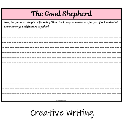 The Good Shepherd | Main Idea and Supporting Details Reading Passage and Questions