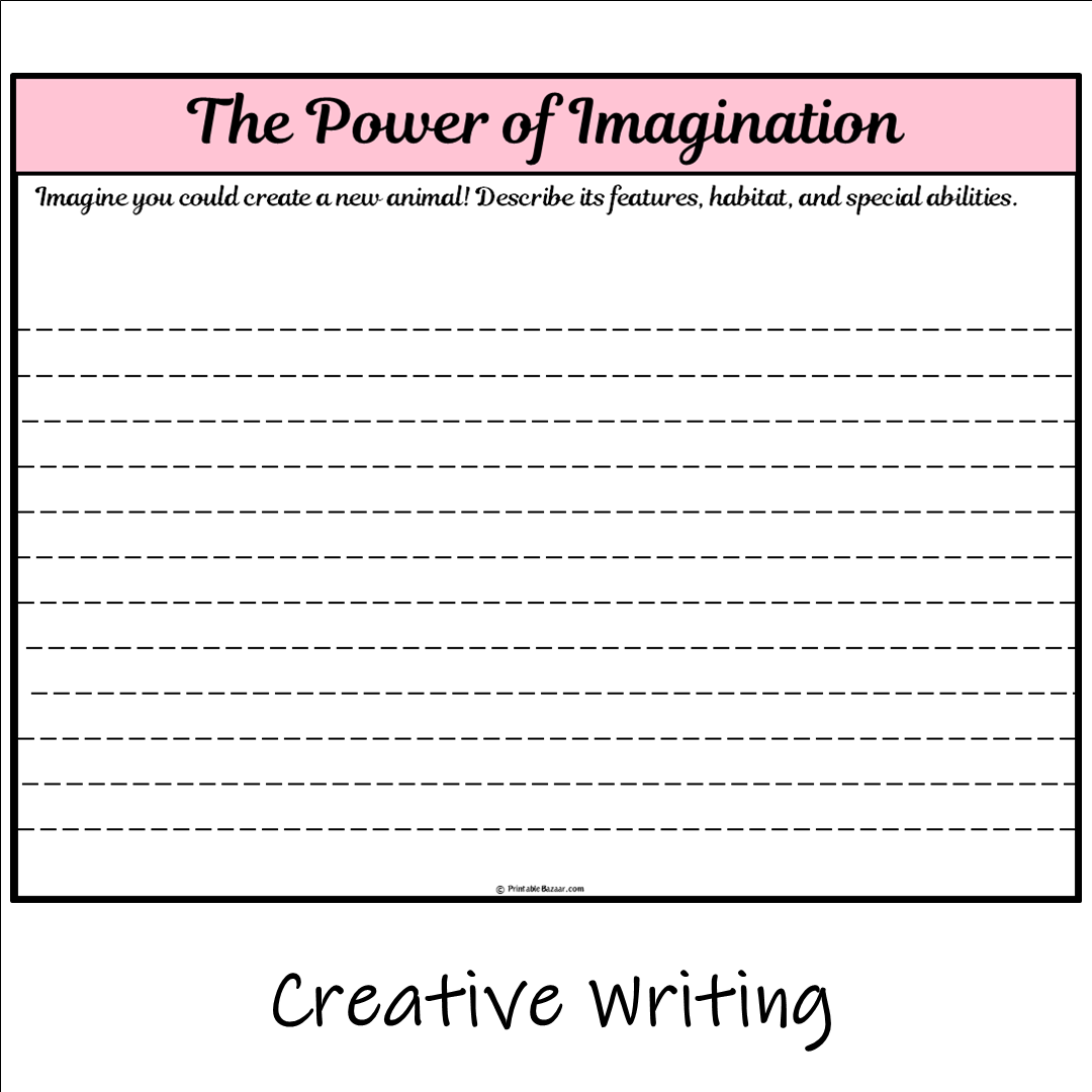 The Power of Imagination | Main Idea and Supporting Details Reading Passage and Questions