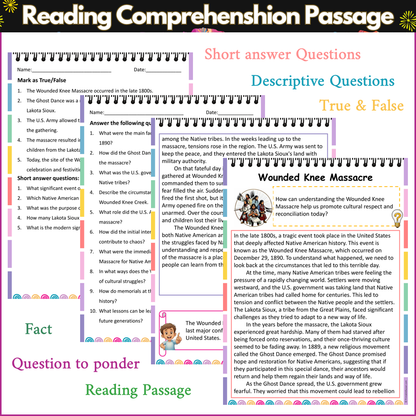 Wounded Knee Massacre | Reading Comprehension Passage and Questions