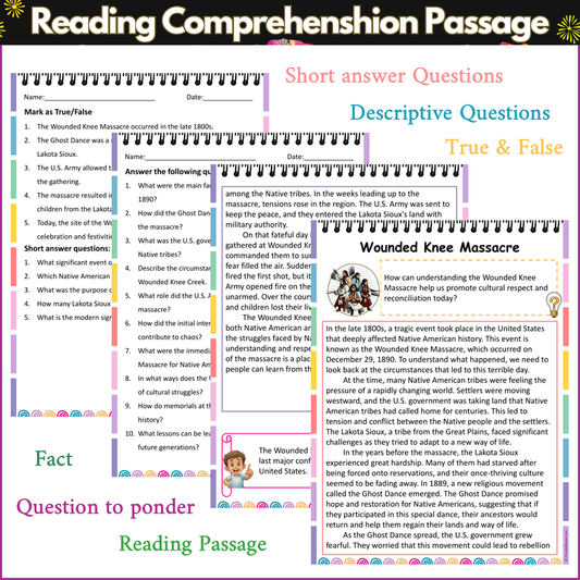 Wounded Knee Massacre | Reading Comprehension Passage and Questions