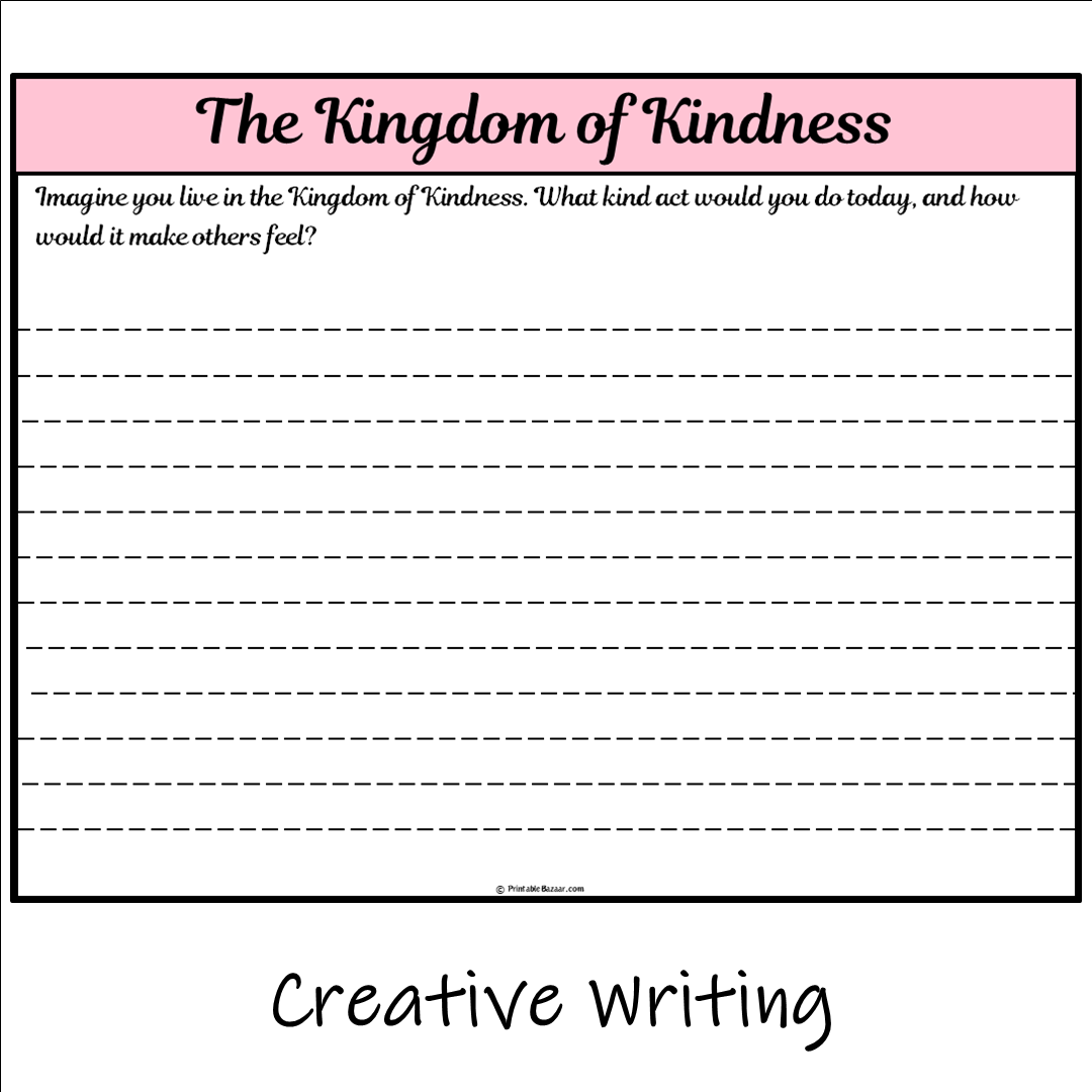 The Kingdom of Kindness | Main Idea and Supporting Details Reading Passage and Questions