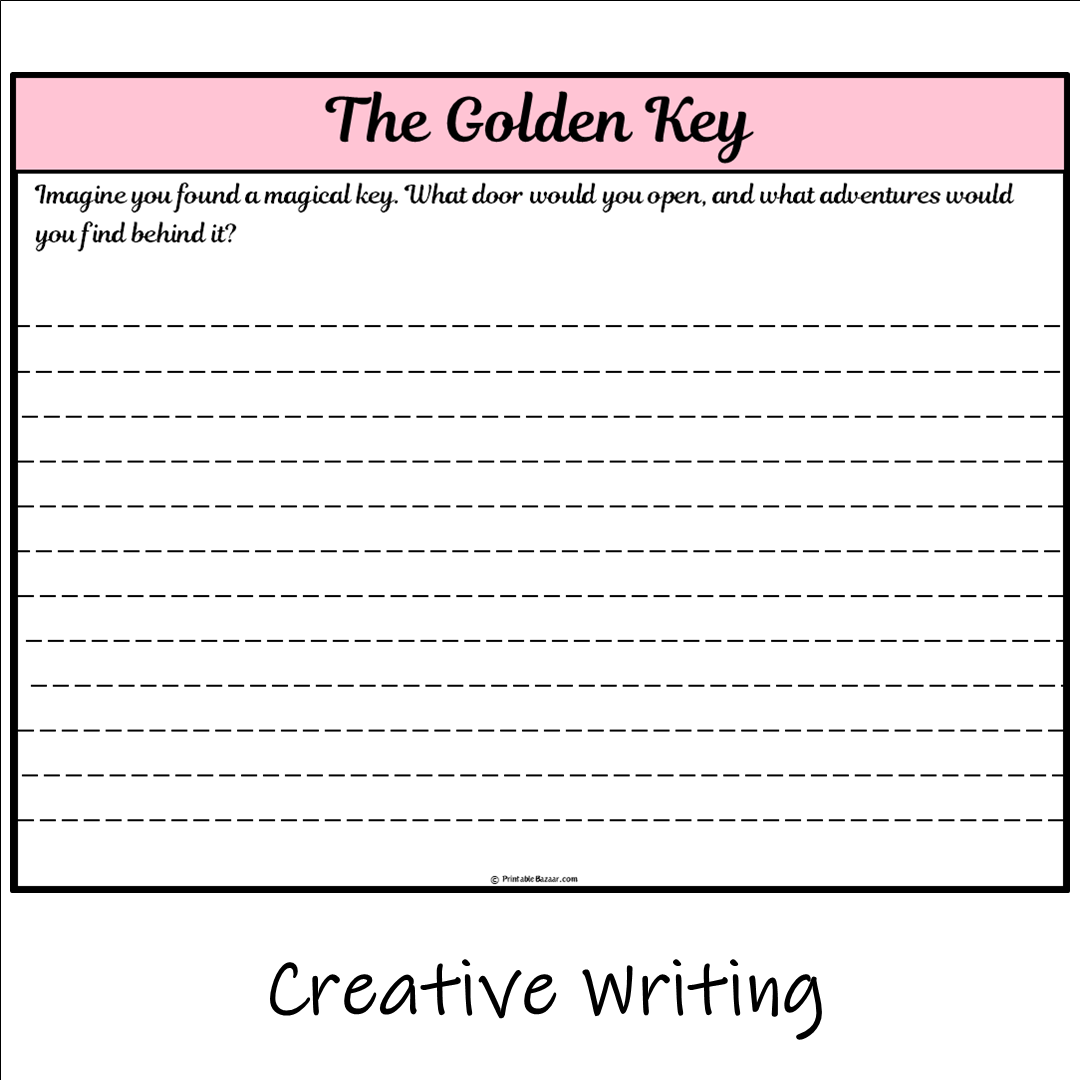 The Golden Key | Main Idea and Supporting Details Reading Passage and Questions