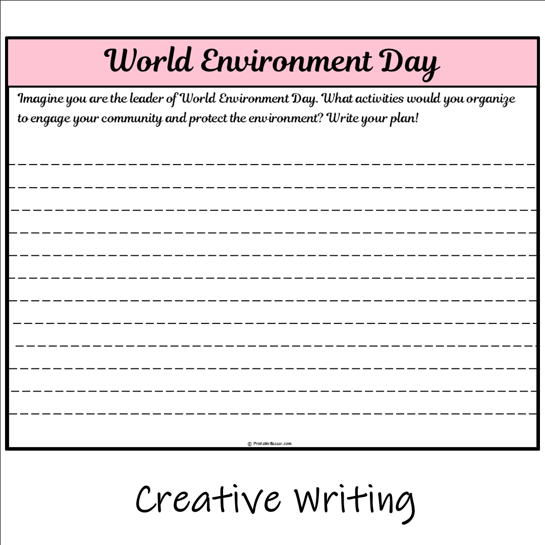 World Environment Day | Main Idea and Supporting Details Reading Passage and Questions