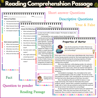 Properties of Matter | Reading Comprehension Passage and Questions