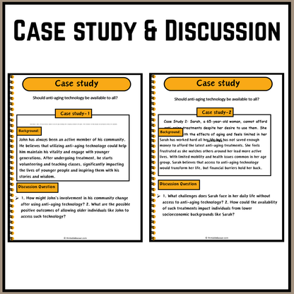 Should anti-aging technology be available to all? | Debate Case Study Worksheet