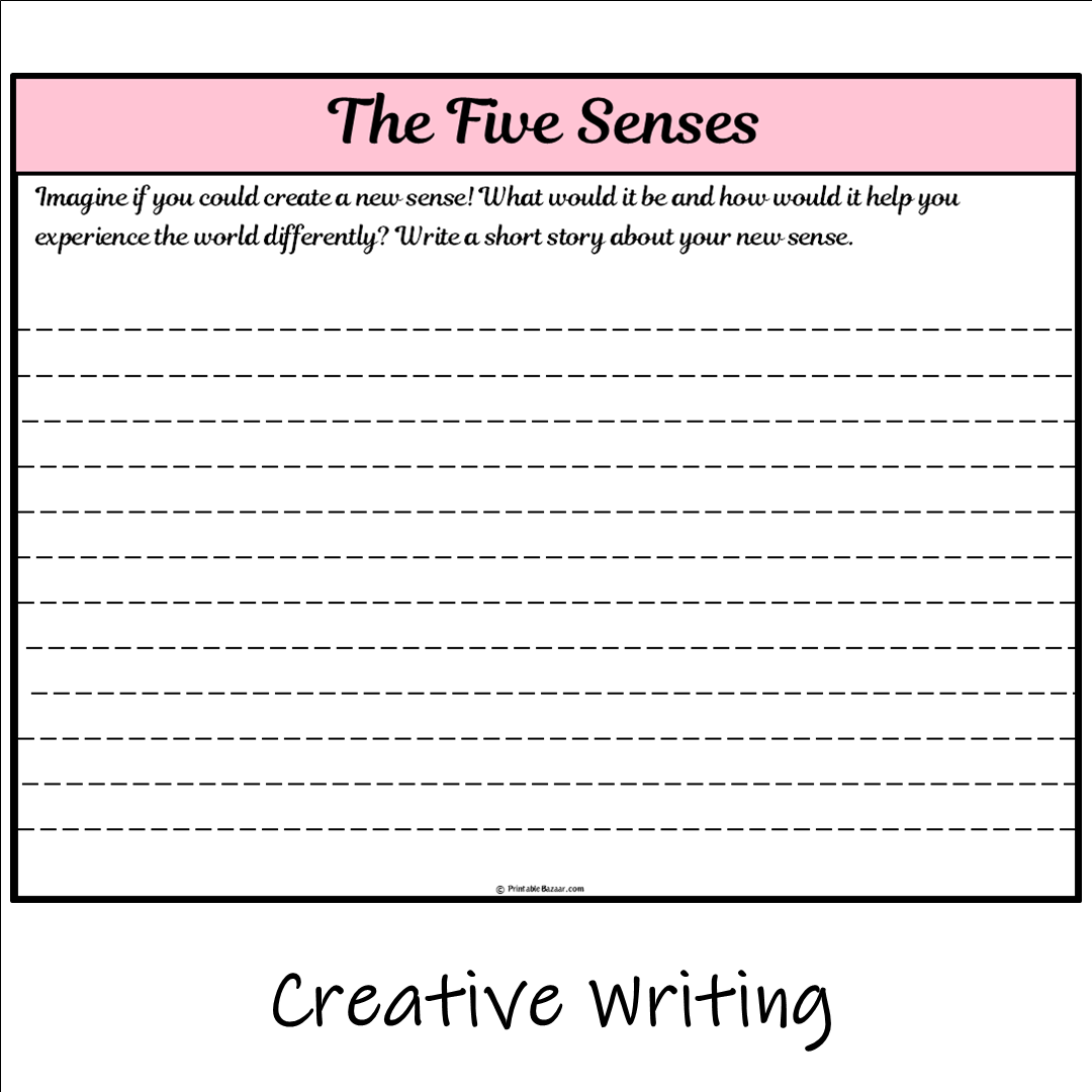 The Five Senses | Main Idea and Supporting Details Reading Passage and Questions