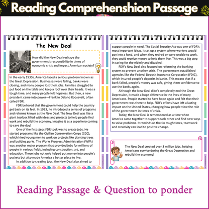 The New Deal | Reading Comprehension Passage and Questions