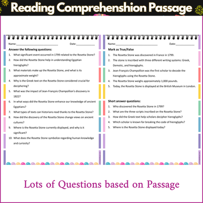 The Rosetta Stone | Reading Comprehension Passage and Questions